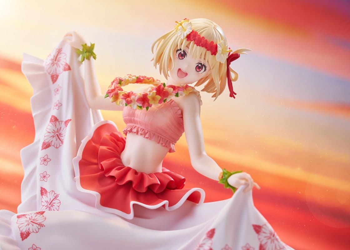 CLAYNEL Lycoris Recoil Chisato Nishikigi (Hawaii Ver.) 1/7 Scale Figure