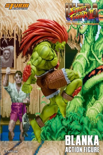 STORM COLLECTIBLES Ultra Street Fighter II: The Final Challengers - Blanka 1/12 Scale Action Figure