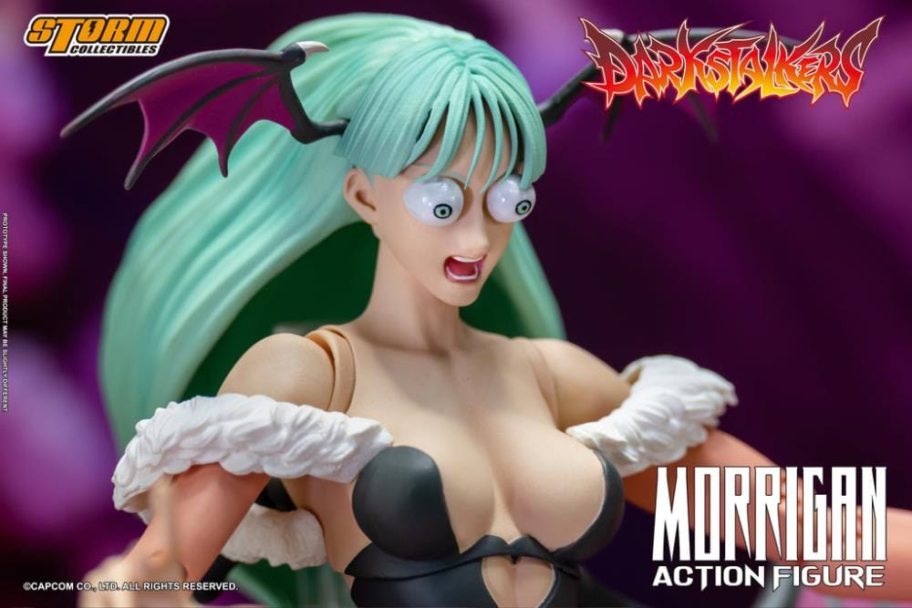 STORM COLLECTIBLES Darkstalkers Morrigan 1/12 Scale Figure