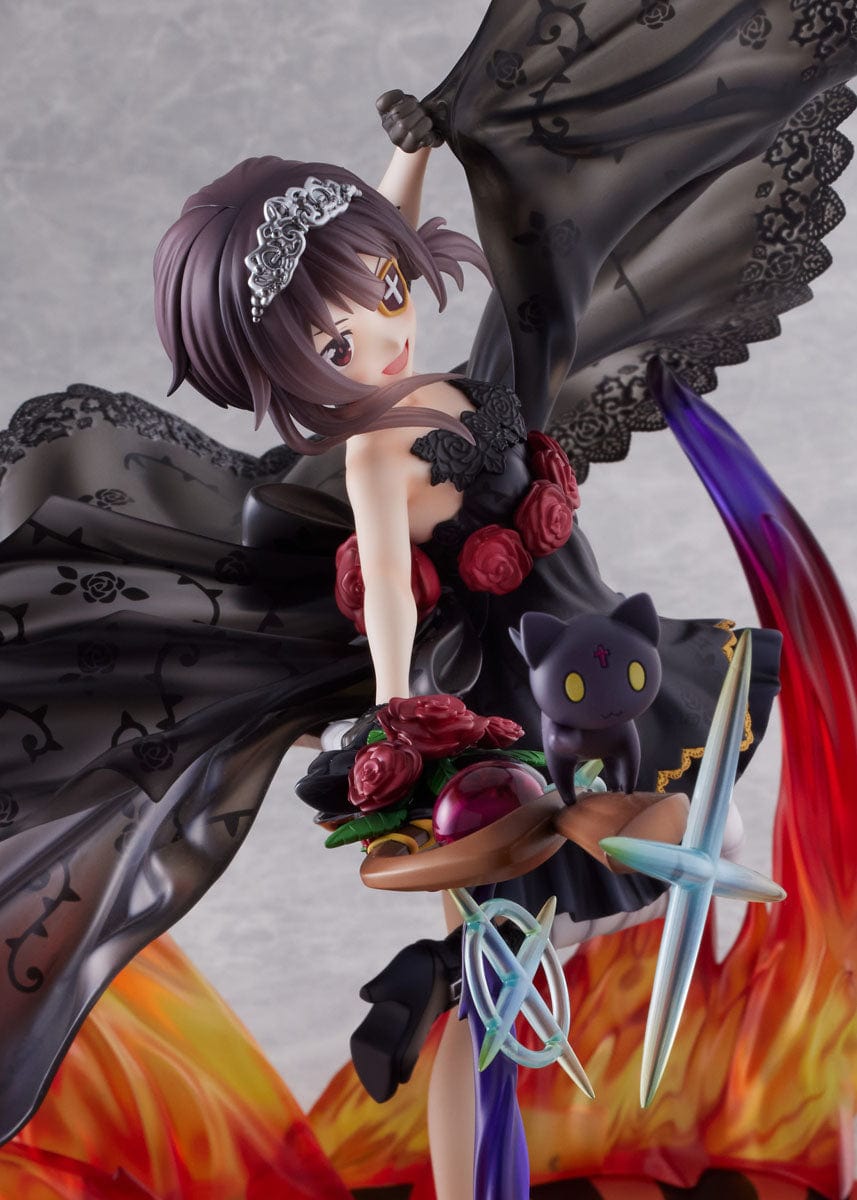 FURYU KonoSuba F:Nex Megumin (The Black Rose Dress Ver.) 1/7 Scale Figure