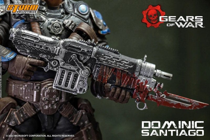 STORM COLLECTIBLES Gears of War Dominic Santiago 1/12 Scale Figure