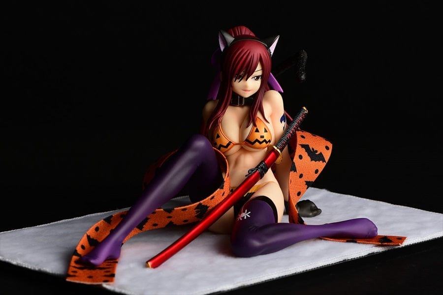 ORCATOYS Fairy Tail Erza Scarlet (Halloween Cat Gravure Style Ver.) 1/6 Scale Figure