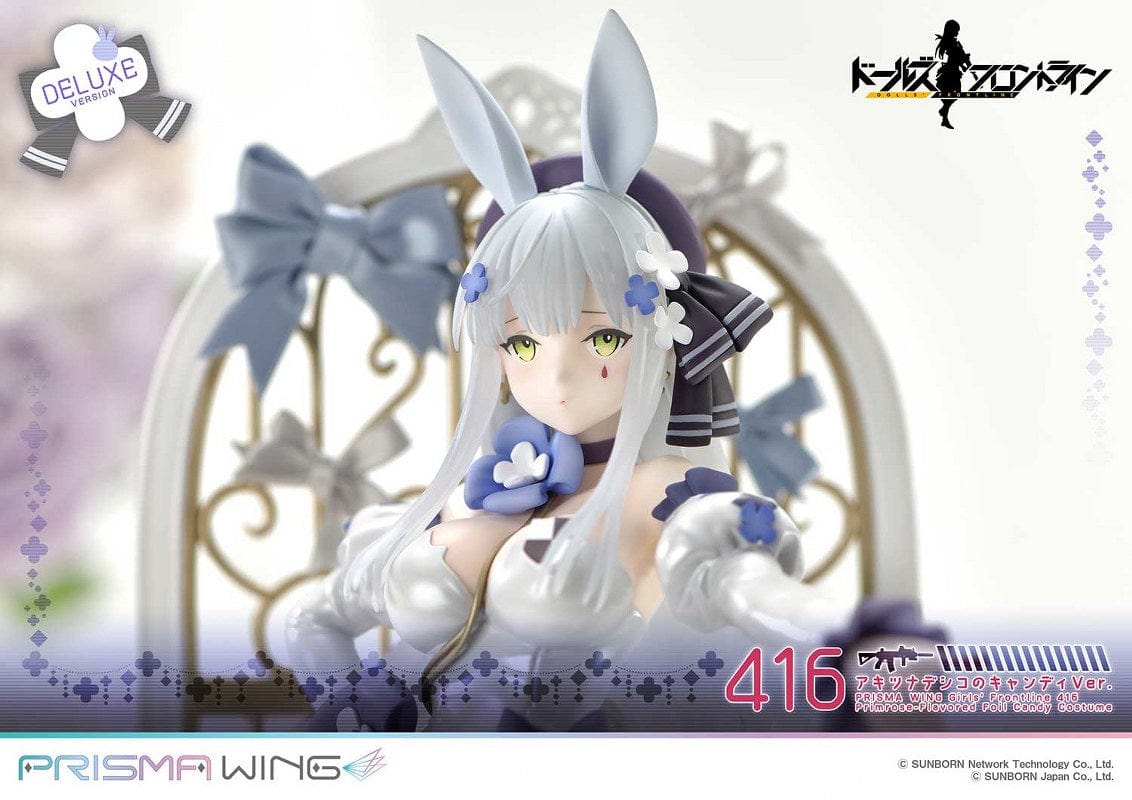 PRIME 1 STUDIO PRISMA WING Girls' Frontline 416 Primrose-Flavored Foil Candy Costume Deluxe Version 1/7 Scale Pre-Painted Figure