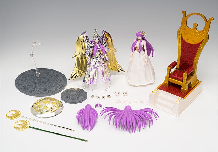 BANDAI SPIRITS Saint Seiya Myth Cloth EX Goddess Athena & Saori Kido