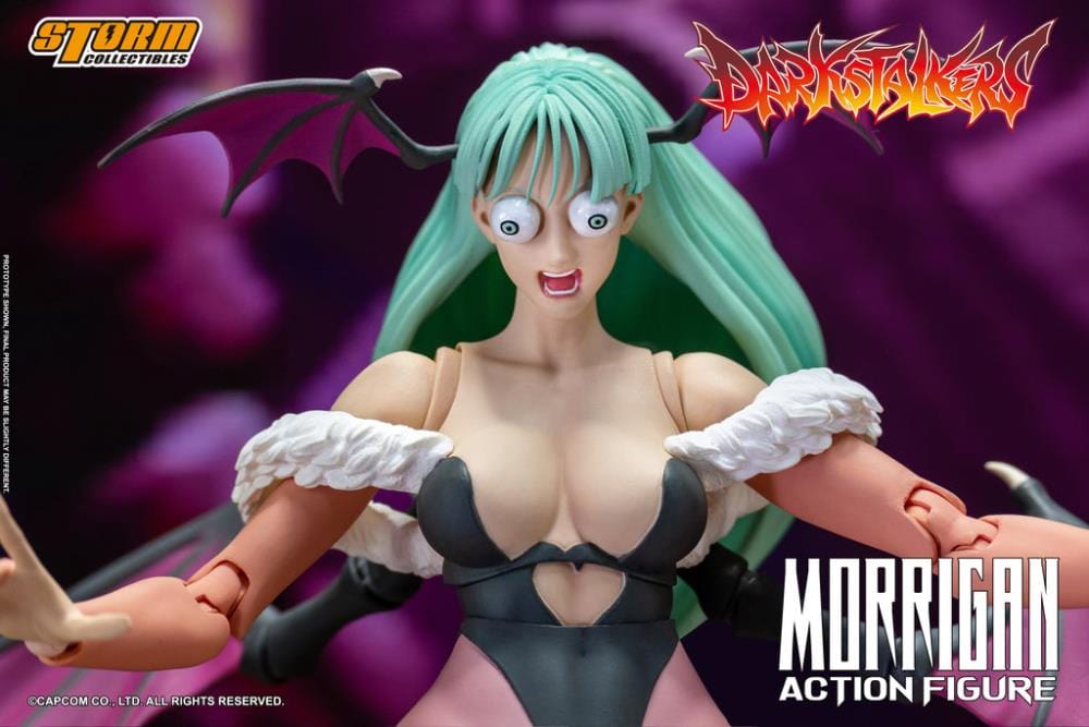 STORM COLLECTIBLES Darkstalkers Morrigan 1/12 Scale Figure