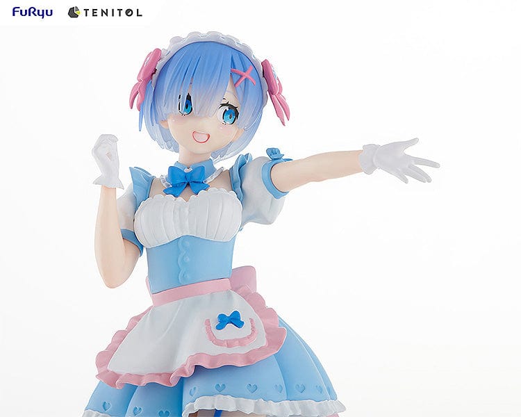 FURYU TENITOL Yumekawa Maid Rem & Ram Set With Bonus