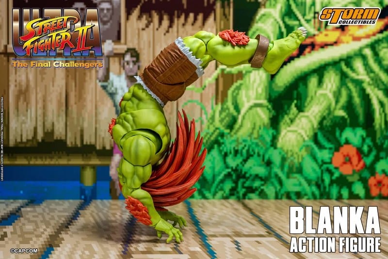 STORM COLLECTIBLES Ultra Street Fighter II: The Final Challengers - Blanka 1/12 Scale Action Figure