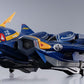 BANDAI SPIRITS Macross Plus DX Chogokin YF-21 (Guld Goa Bowman Machine)