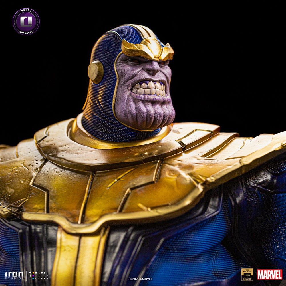 IRON STUDIOS Thanos Deluxe - Infinity Gauntlet Diorama - BDS Art Scale 1/10