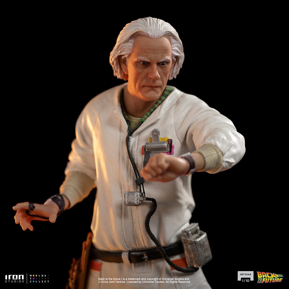 IRON STUDIOS Doc Brown - Back to the Future - Art Scale 1/10