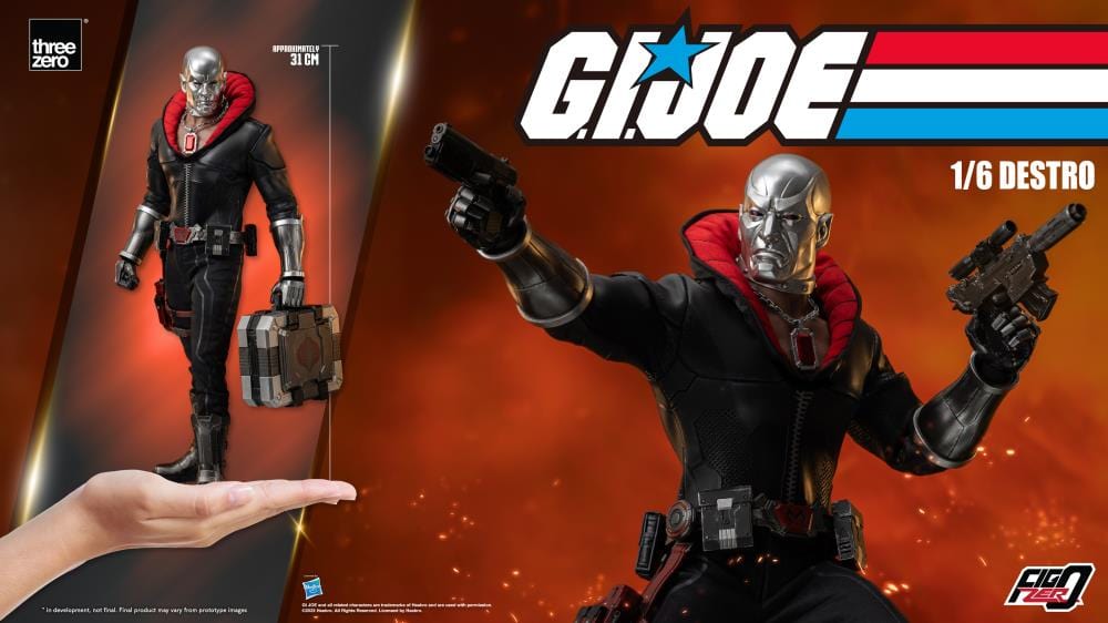 THREEZERO G.I. Joe FigZero Destro 1/6 Scale Collectible Figure