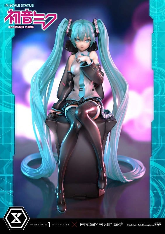 PRIME 1 STUDIO PRISMA WING Hatsune Miku "Art by neco" 1/4 Scale Statue