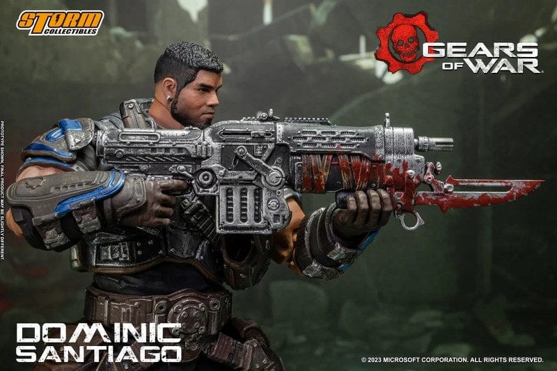 STORM COLLECTIBLES Gears of War Dominic Santiago 1/12 Scale Figure