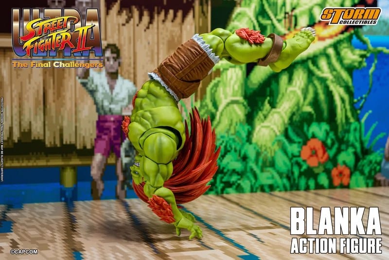 STORM COLLECTIBLES Ultra Street Fighter II: The Final Challengers - Blanka 1/12 Scale Action Figure