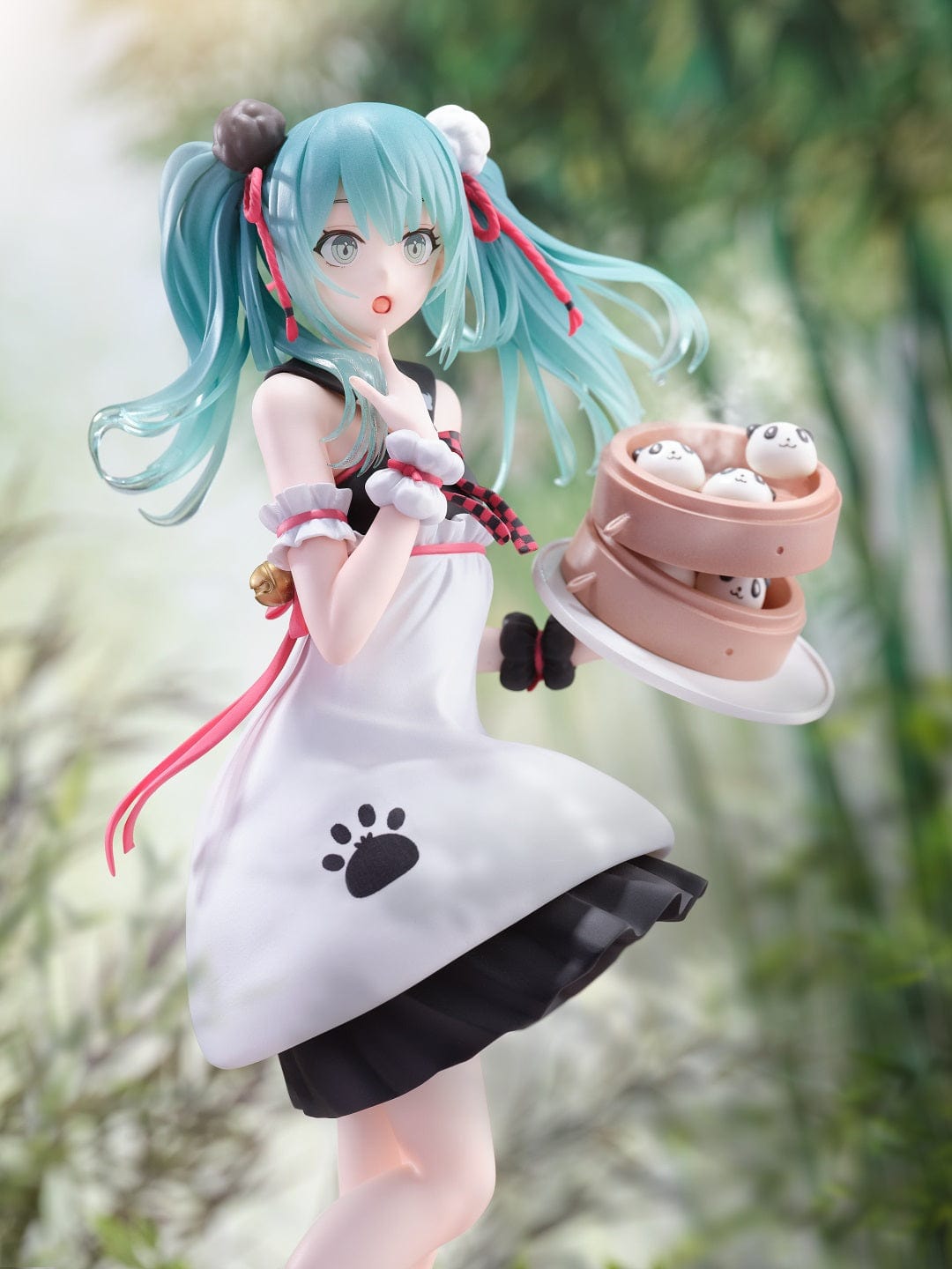 SEGA Vocaloid Hatsune Miku Panda Bun Figure