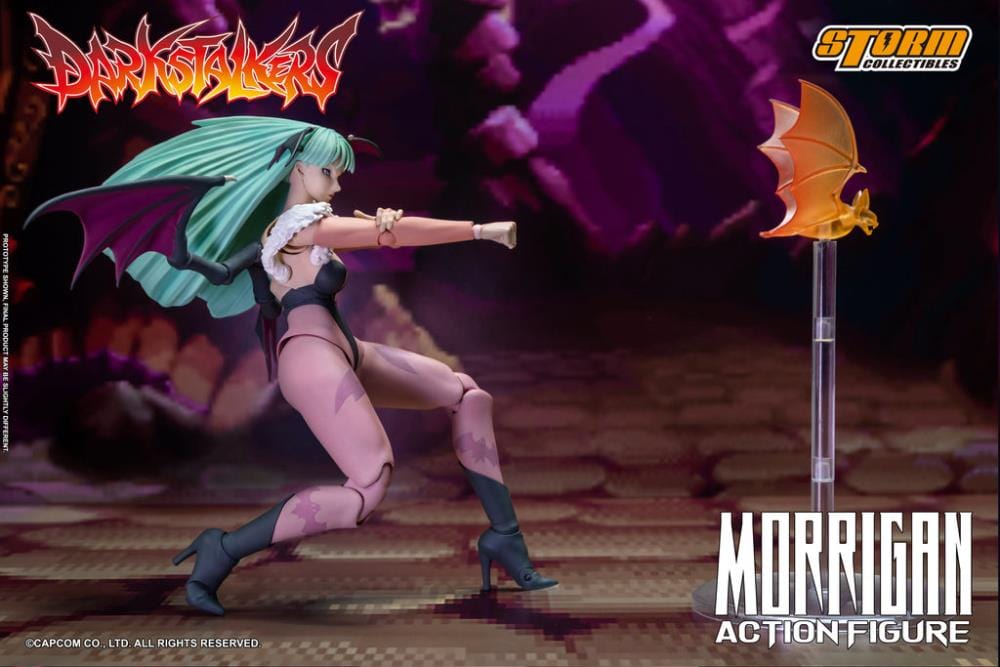 STORM COLLECTIBLES Darkstalkers Morrigan 1/12 Scale Figure