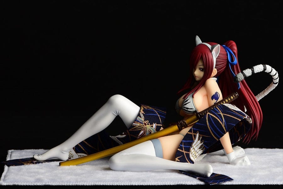 ORCATOYS Fairy Tail Erza Scarlet (White Tiger Cat Gravure Style Ver.) 1/6 Scale Figure