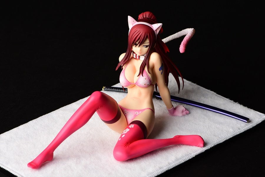 ORCATOYS Fairy Tail Erza Scarlet (Cherry Blossom Cat Gravure Style Ver.) 1/6 Scale Figure