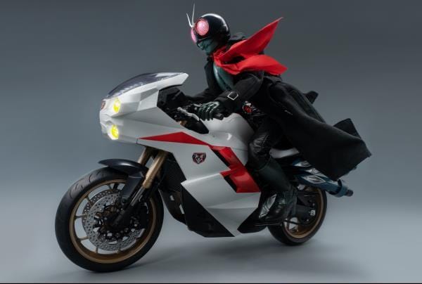 THREEZERO Shin Kamen Rider FigZero Transformed Cyclone for Masked Rider 1/6 Scale Figure