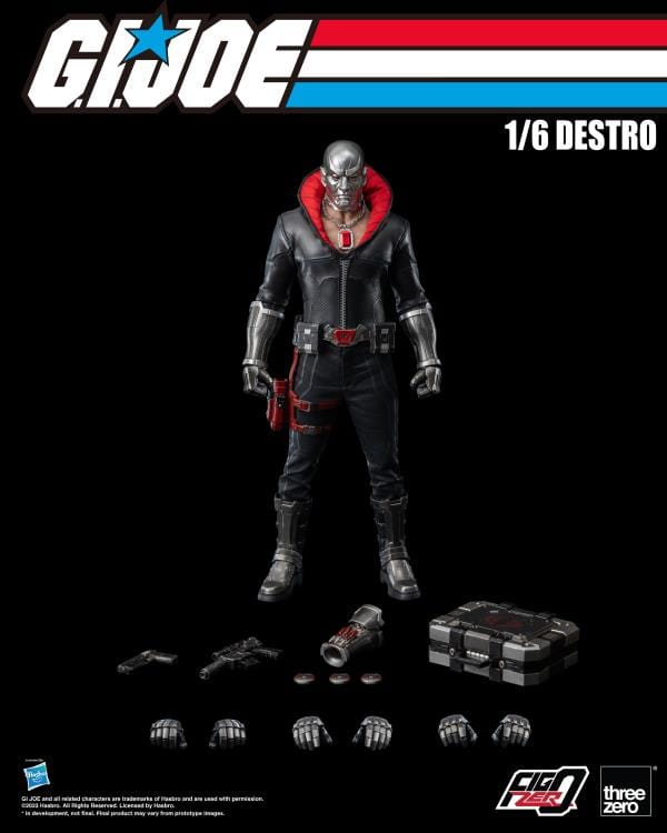 THREEZERO G.I. Joe FigZero Destro 1/6 Scale Collectible Figure