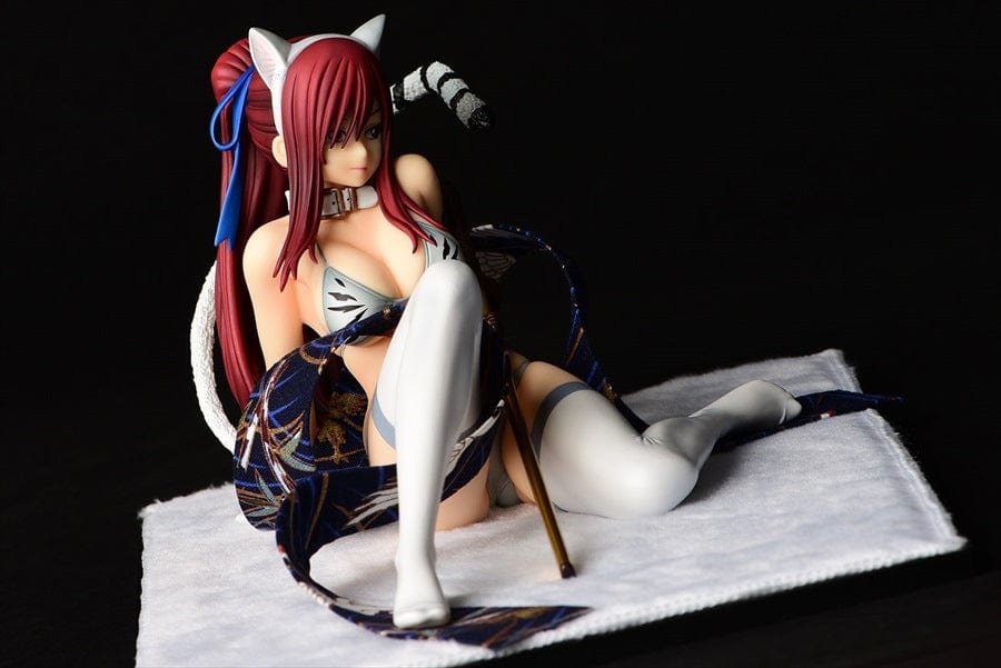 ORCATOYS Fairy Tail Erza Scarlet (White Tiger Cat Gravure Style Ver.) 1/6 Scale Figure