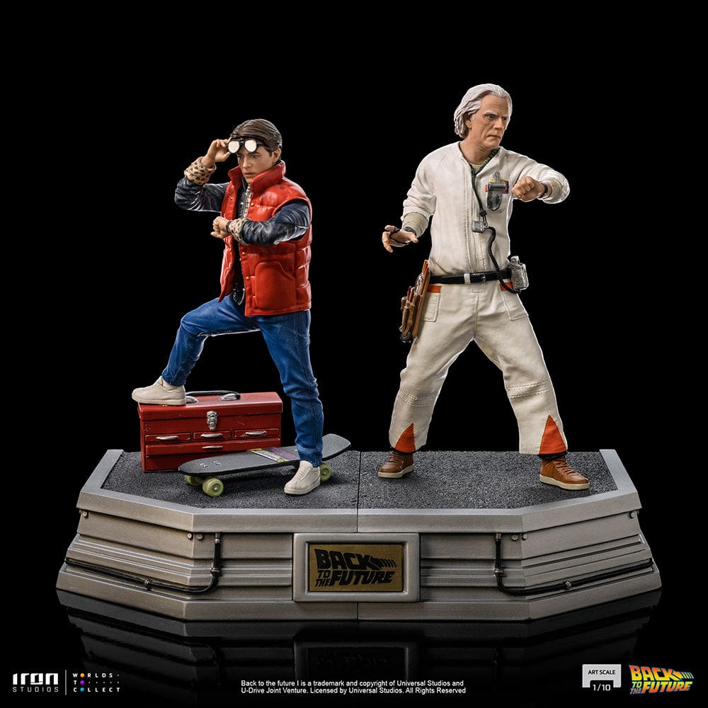 IRON STUDIOS Doc Brown - Back to the Future - Art Scale 1/10