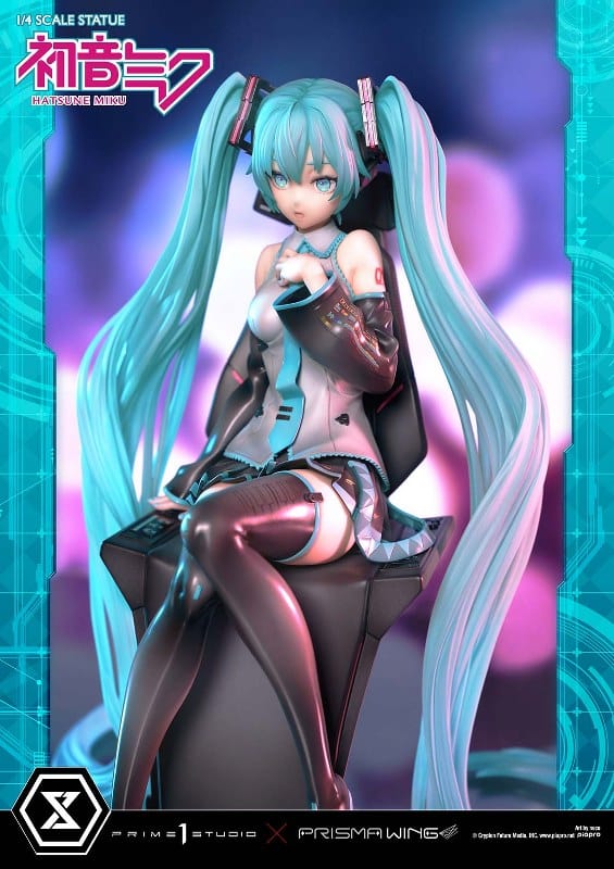 PRIME 1 STUDIO PRISMA WING Hatsune Miku "Art by neco" 1/4 Scale Statue