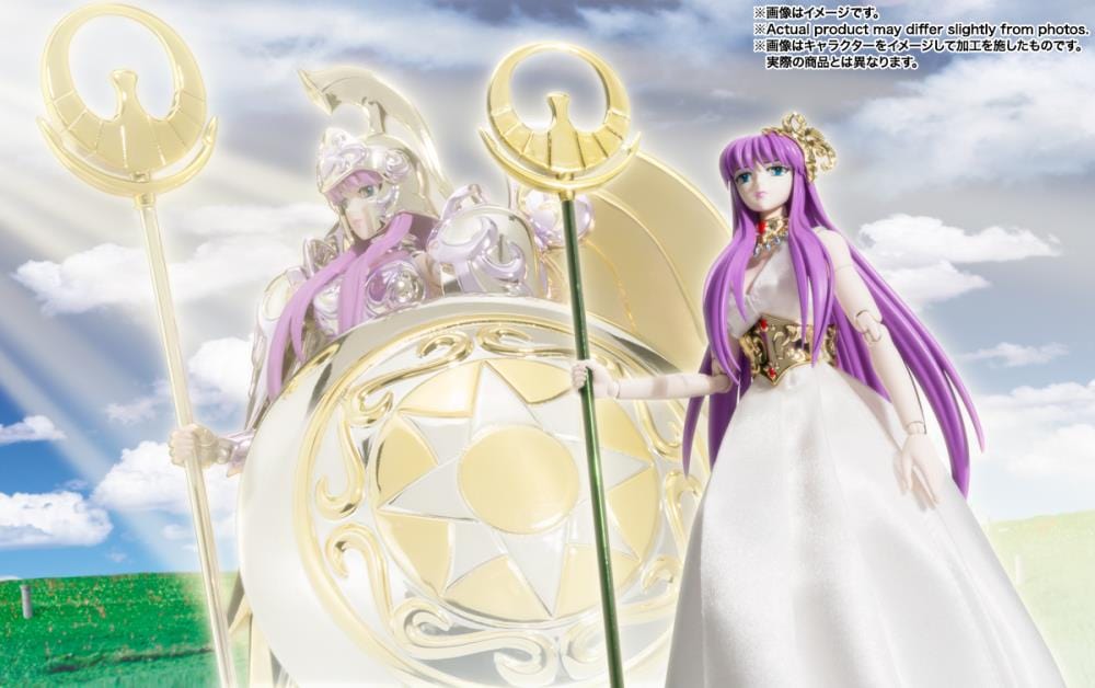 BANDAI SPIRITS Saint Seiya Myth Cloth EX Goddess Athena & Saori Kido