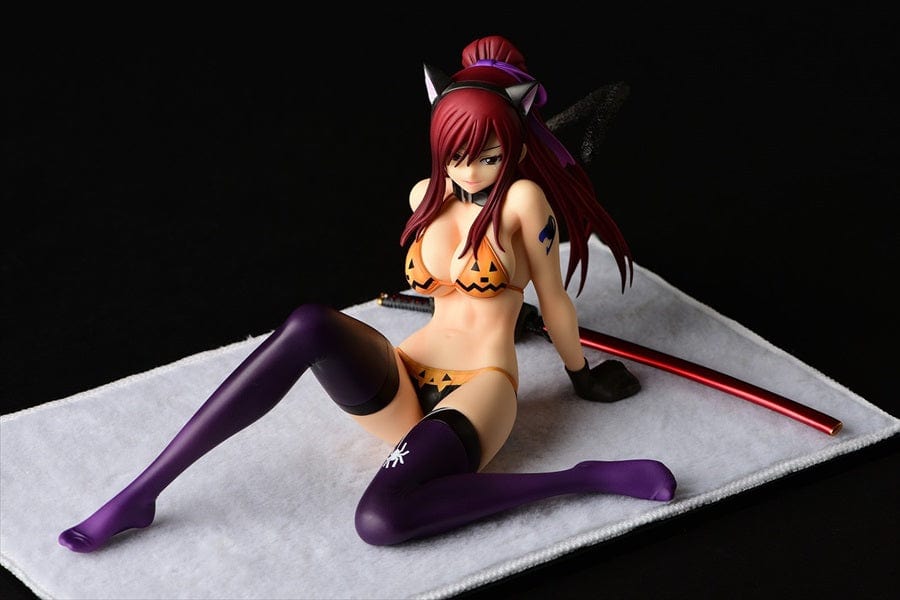 ORCATOYS Fairy Tail Erza Scarlet (Halloween Cat Gravure Style Ver.) 1/6 Scale Figure