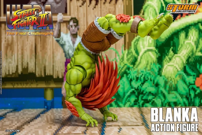 STORM COLLECTIBLES Ultra Street Fighter II: The Final Challengers - Blanka 1/12 Scale Action Figure