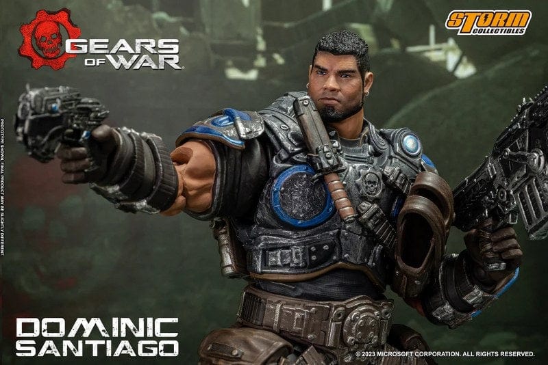 STORM COLLECTIBLES Gears of War Dominic Santiago 1/12 Scale Figure