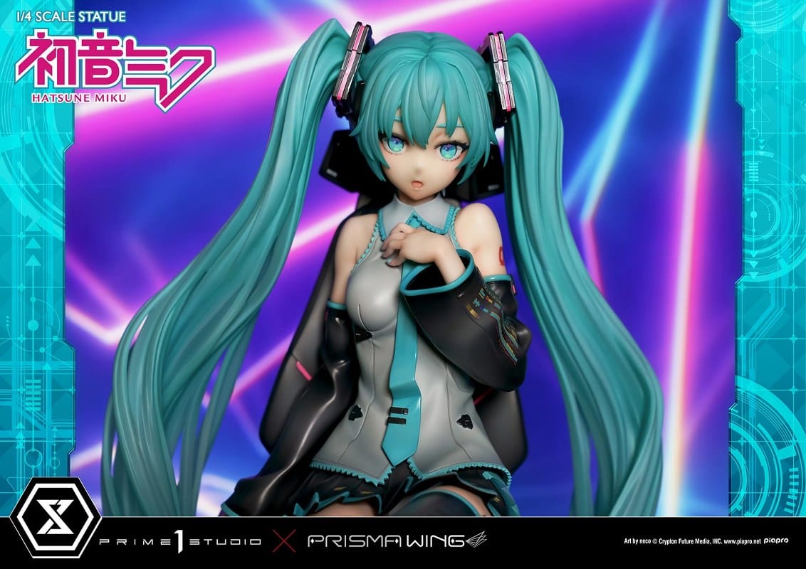 PRIME 1 STUDIO PRISMA WING Hatsune Miku "Art by neco" 1/4 Scale Statue