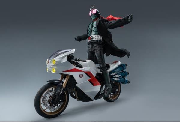 THREEZERO Shin Kamen Rider FigZero Transformed Cyclone for Masked Rider 1/6 Scale Figure