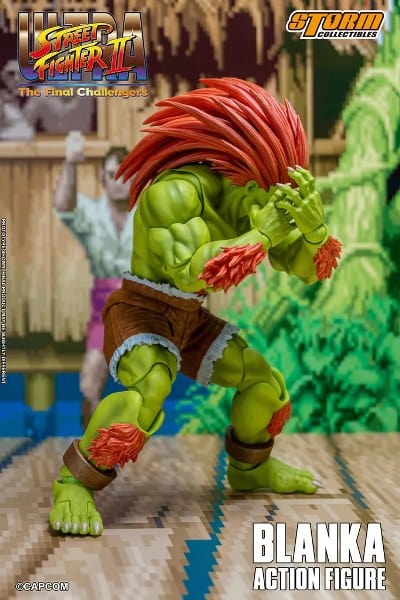 STORM COLLECTIBLES Ultra Street Fighter II: The Final Challengers - Blanka 1/12 Scale Action Figure