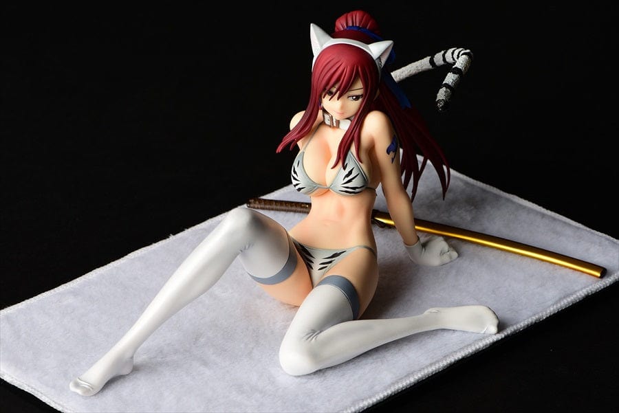 ORCATOYS Fairy Tail Erza Scarlet (White Tiger Cat Gravure Style Ver.) 1/6 Scale Figure