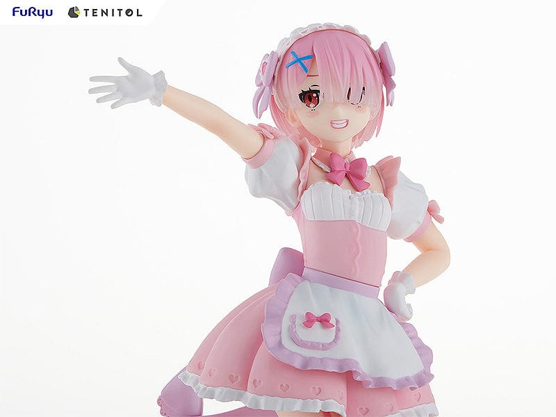 FURYU TENITOL Yumekawa Maid Rem & Ram Set With Bonus