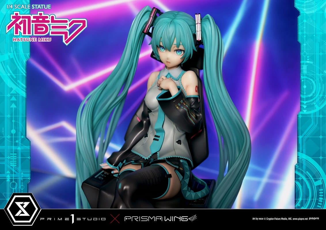 PRIME 1 STUDIO PRISMA WING Hatsune Miku "Art by neco" 1/4 Scale Statue