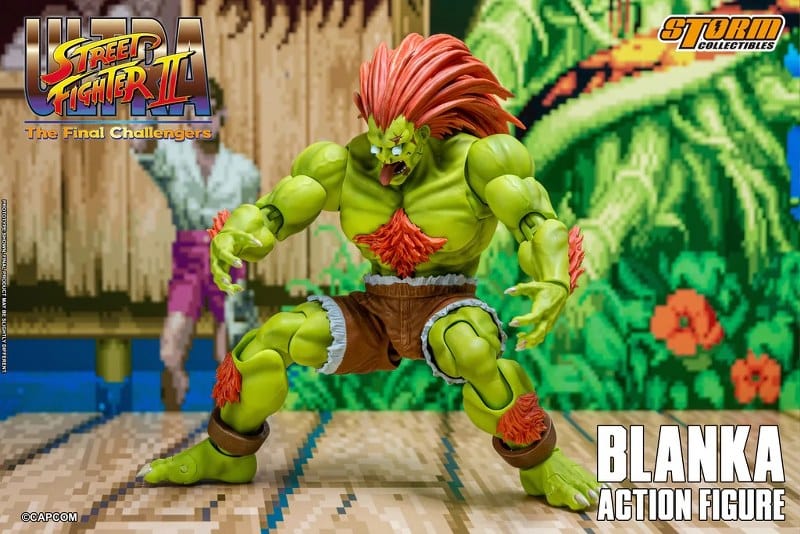 STORM COLLECTIBLES Ultra Street Fighter II: The Final Challengers - Blanka 1/12 Scale Action Figure