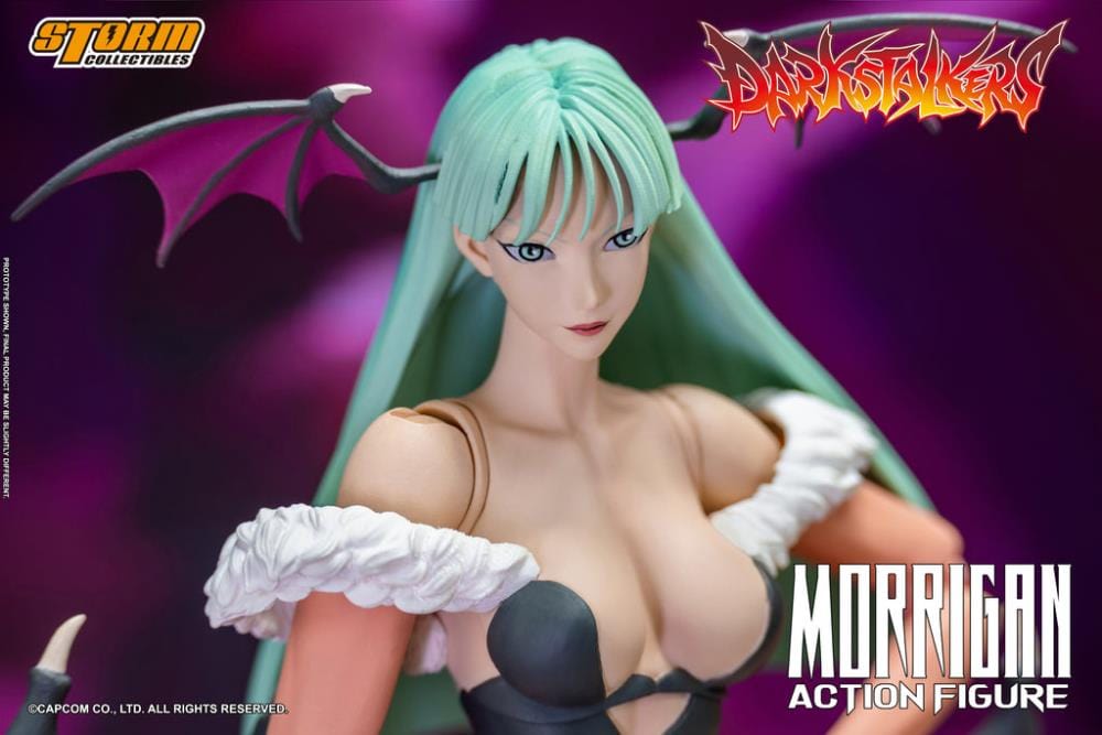 STORM COLLECTIBLES Darkstalkers Morrigan 1/12 Scale Figure