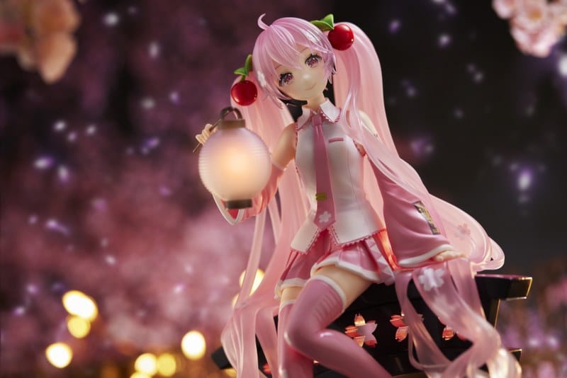 TAITO Vocaloid AMP+ Sakura Miku (Sakura Lantern Ver.) Prize Figure Reissue