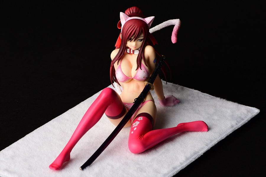 ORCATOYS Fairy Tail Erza Scarlet (Cherry Blossom Cat Gravure Style Ver.) 1/6 Scale Figure