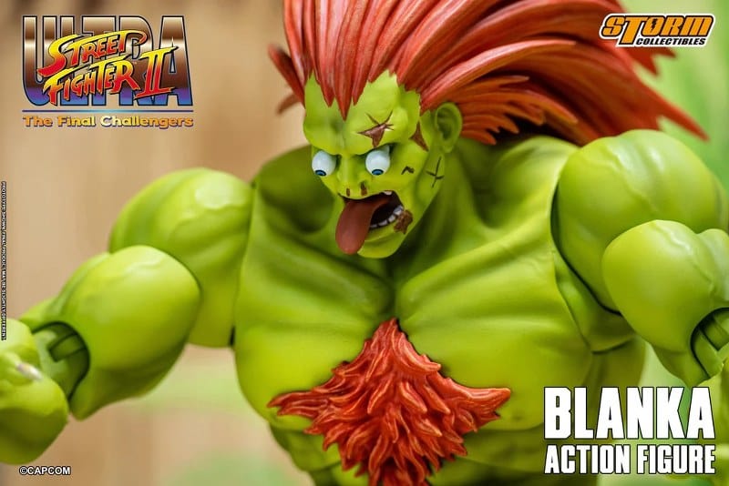 STORM COLLECTIBLES Ultra Street Fighter II: The Final Challengers - Blanka 1/12 Scale Action Figure