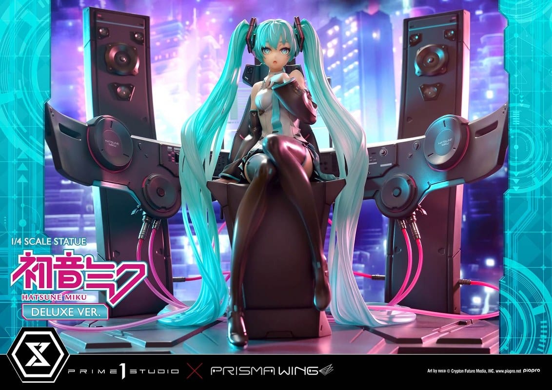 PRIME 1 STUDIO PRISMA WING Hatsune Miku "Art by neco" 1/4 Scale Statue