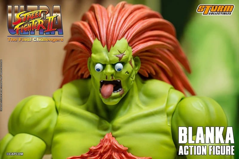 STORM COLLECTIBLES Ultra Street Fighter II: The Final Challengers - Blanka 1/12 Scale Action Figure