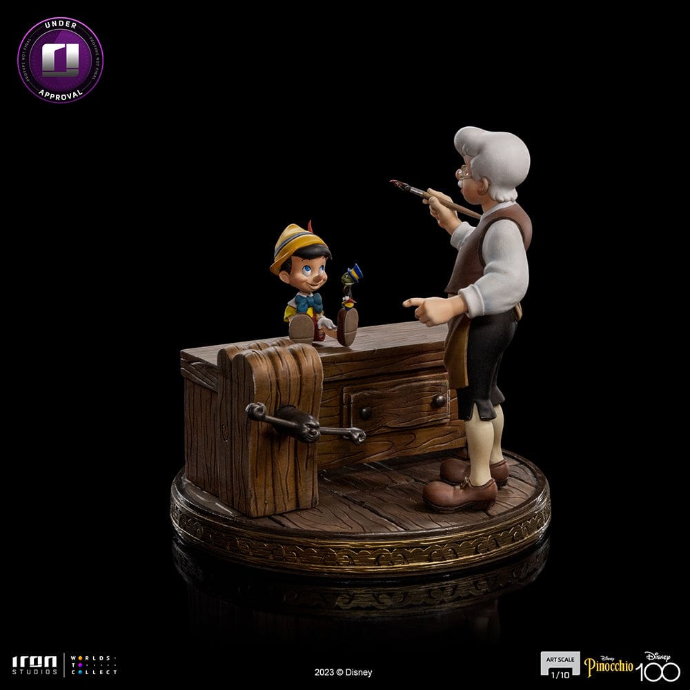 IRON STUDIOS Pinocchio 100 Years Version - Disney 100th - Pinocchio - Art Scale 1/10