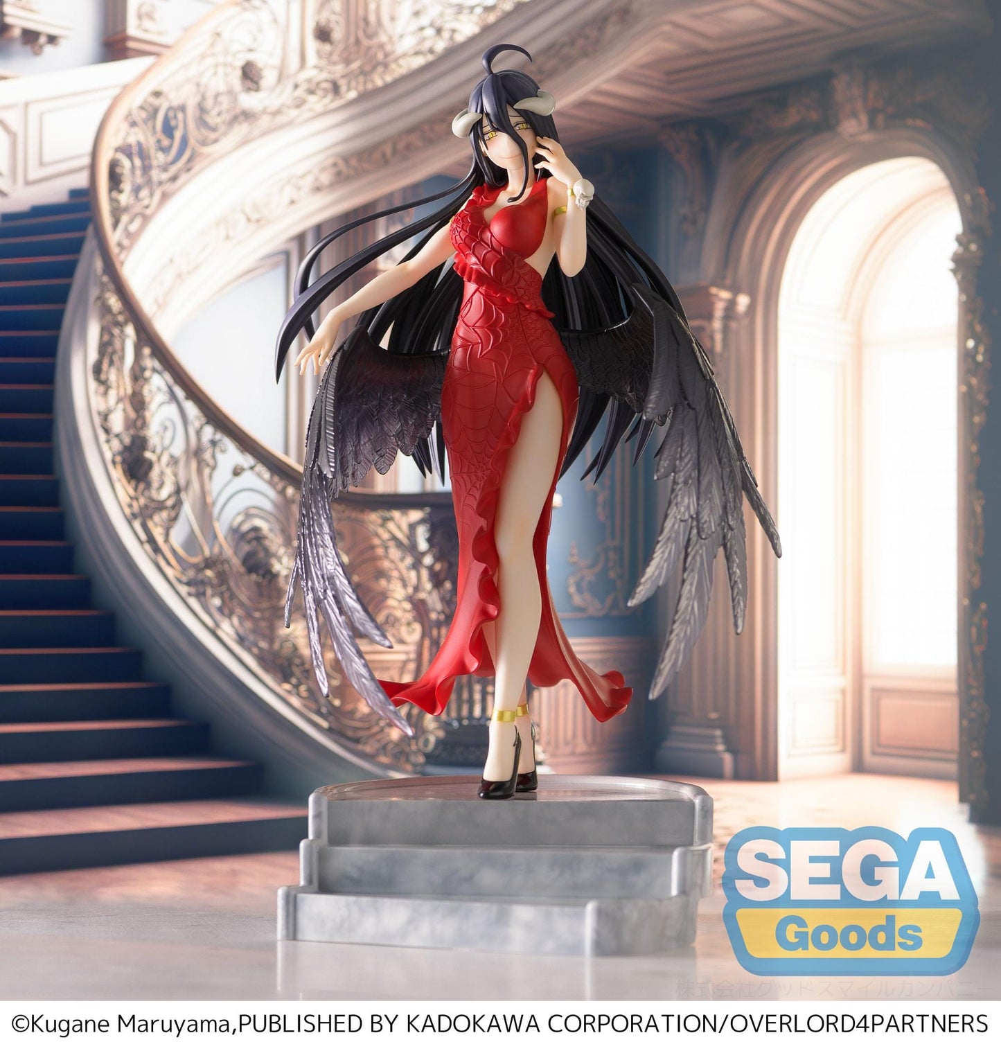 SEGA Overlord Albedo (Red Dress) Figure