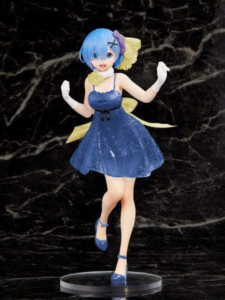 TAITO Re:Zero Starting Life in Another World Precious Rem (Clear Dress Ver.) Figure (Renewal Edition)