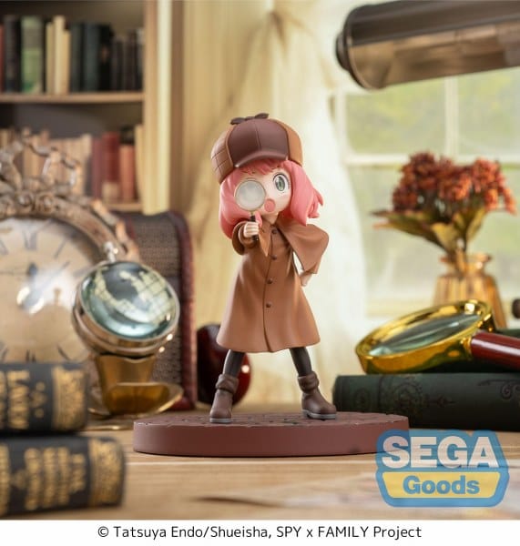 SEGA Spy x Family Luminasta Anya Forger (Playing Detective Ver.2)