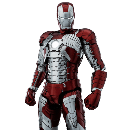 THREEZERO Avengers: The Infinity Saga DLX Iron Man Mark V 1/12 Scale Figure