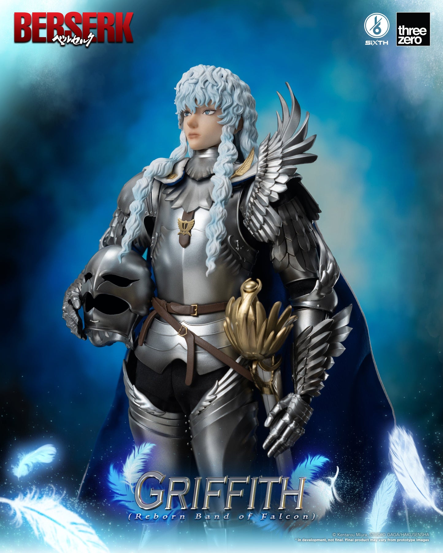 THREEZERO Berserk SiXTH Griffith (Reborn Band of Falcon Ver.) 1/6 Scale Figure